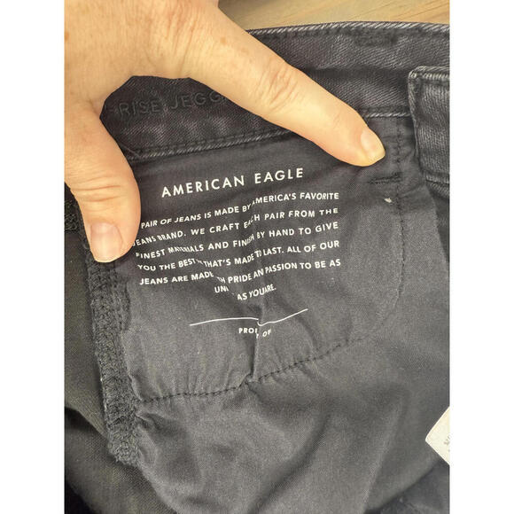 American Eagle Outfitters Women’s Black Skinny Jeans – Size 8 / Regular - Picture 6 of 8